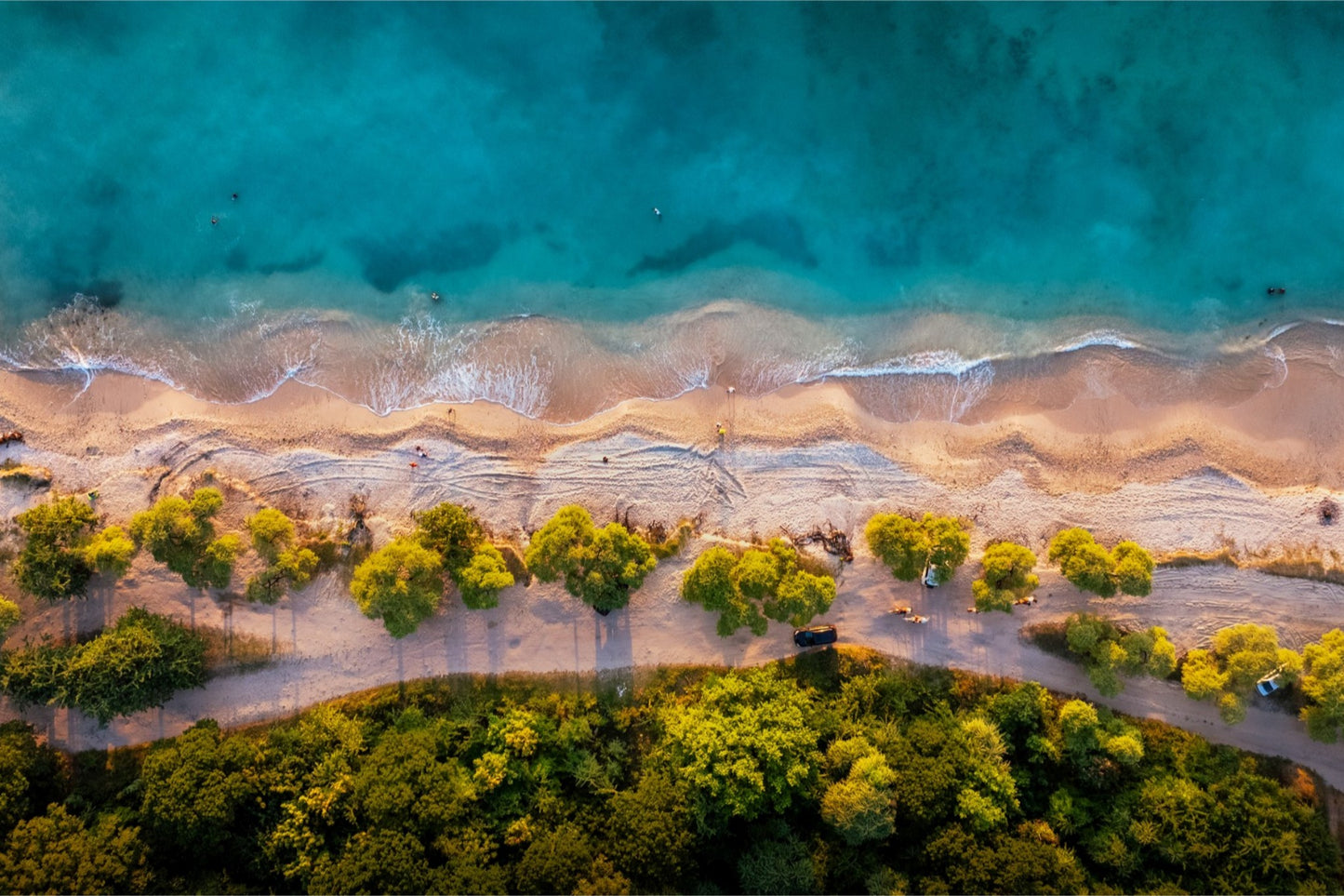 Where The Sea And Sand Kiss - Print Only