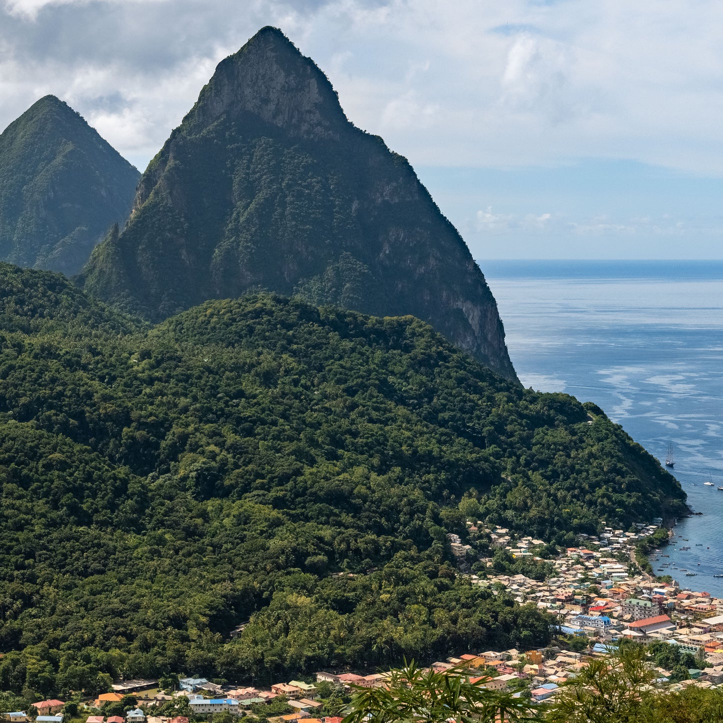 The Pitons - Print Only